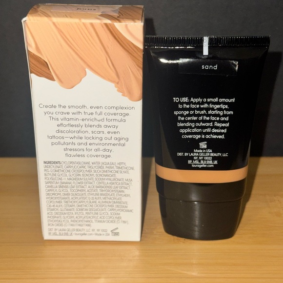 Laura Geller Cover Lock Foundation - Sand Shade - Picture 3 of 3